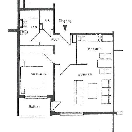Appartement Schoene 2-zimmerwohnung In Hannover-list *
